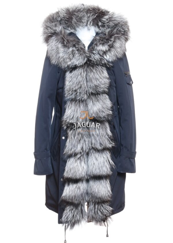 Женская парка RUFb blue parka